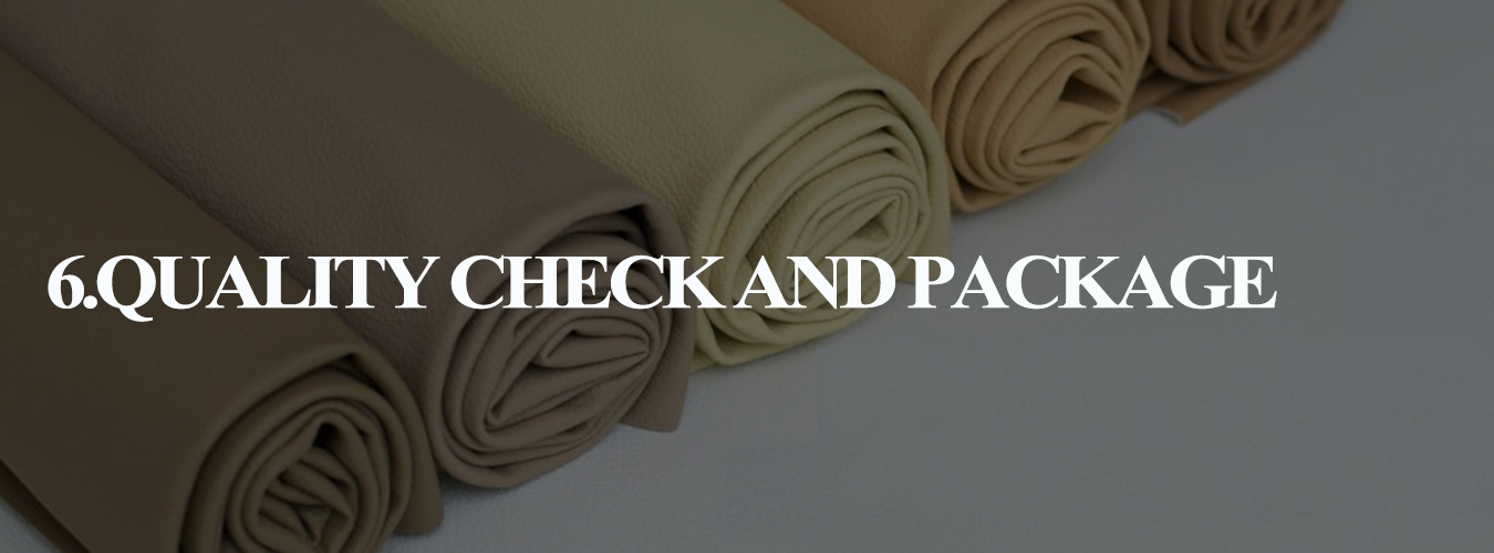 Leather rolls of brown color shades on white background.